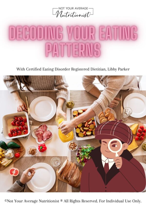 Decoding your eating patterns workbook