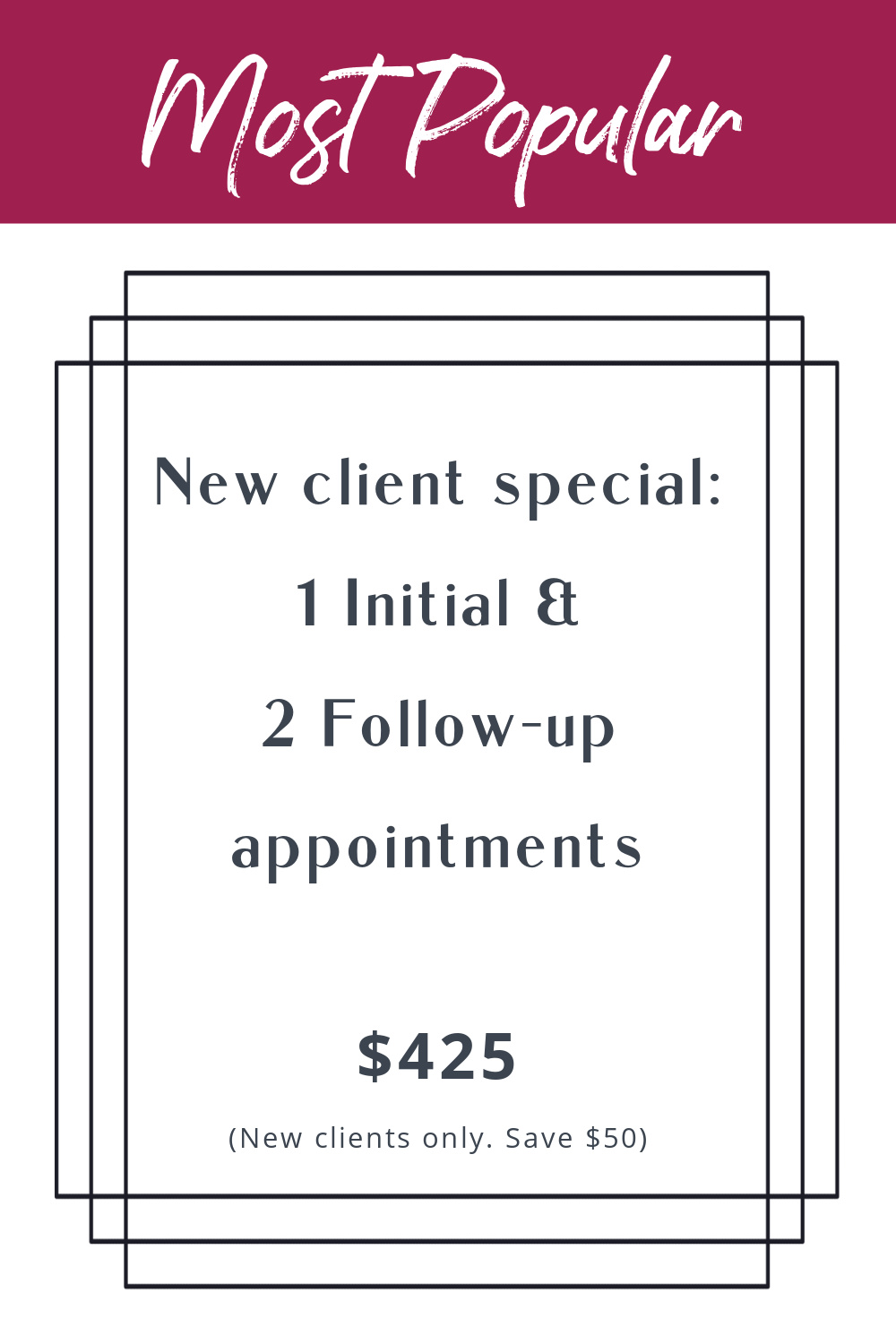 New client special